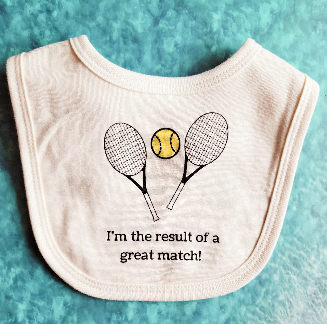 Tennis Baby Bib