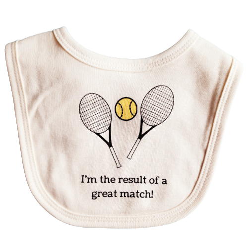 Tennis Baby Bib