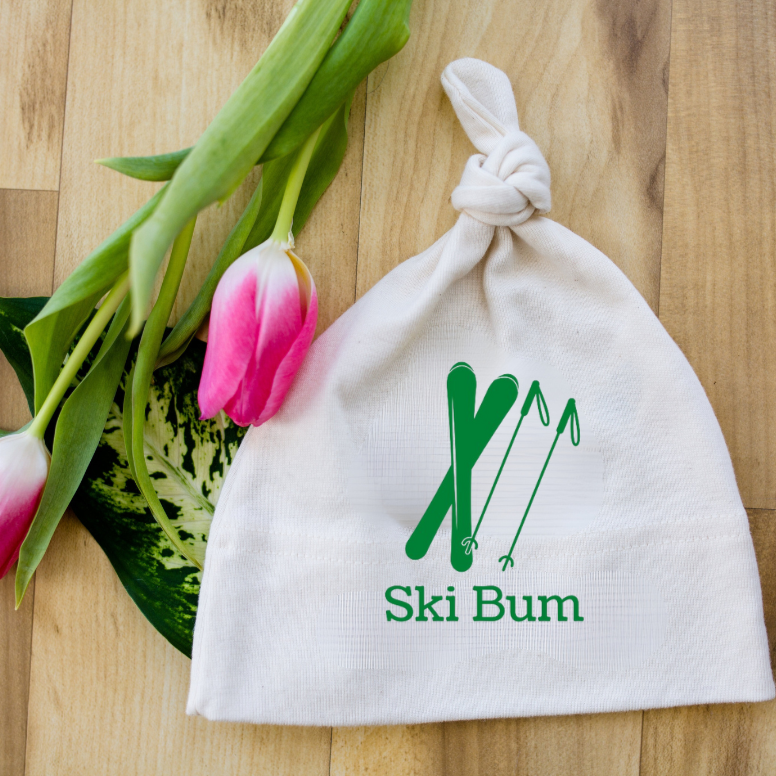 Simply Chickie Baby Clothing - Ski Themed Baby Hat