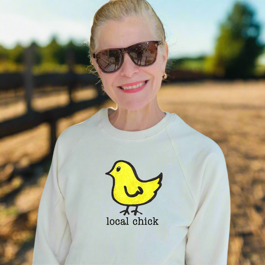 Local chick Adult Sweatshirt