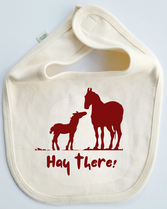 Horse Baby Bib