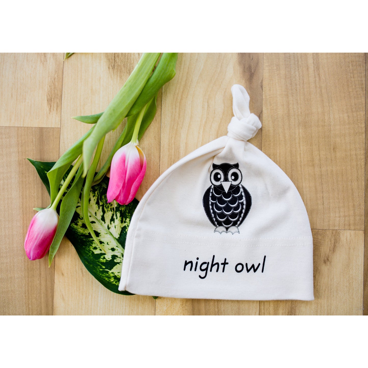 Organic cotton baby gift set - Owl - Simply Chickie