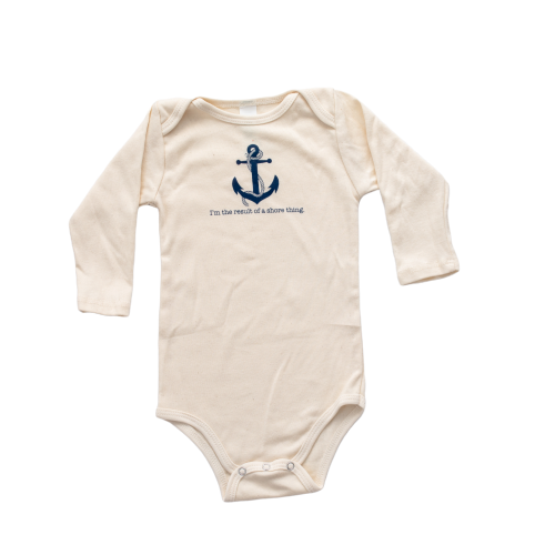 Organic cotton baby gift set - Nautical LONG SLEEVE AVAILABLE - Simply Chickie