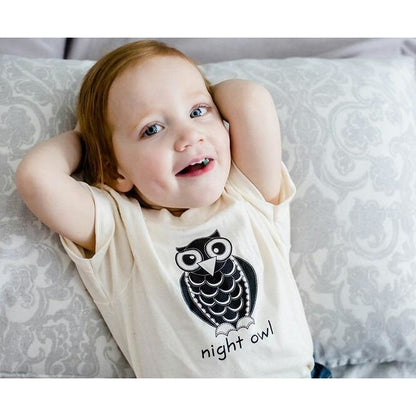 Organic cotton baby gift set - Owl - Simply Chickie