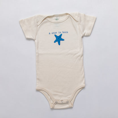 Organic cotton baby gift set - Starfish - Simply Chickie